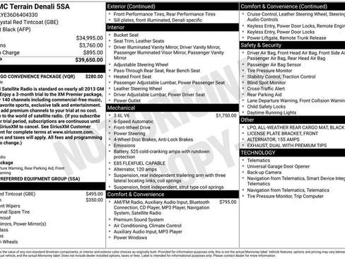 Used 2013 GMC Terrain Denali image 7