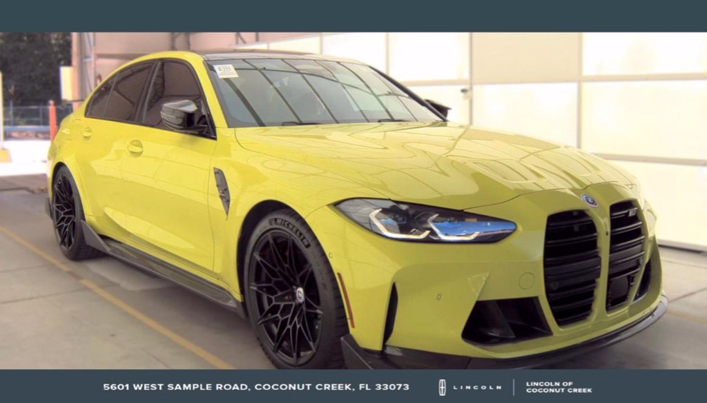 Used 2022 BMW M3 Competition w/ Executive Package AWD/4WD image 1
