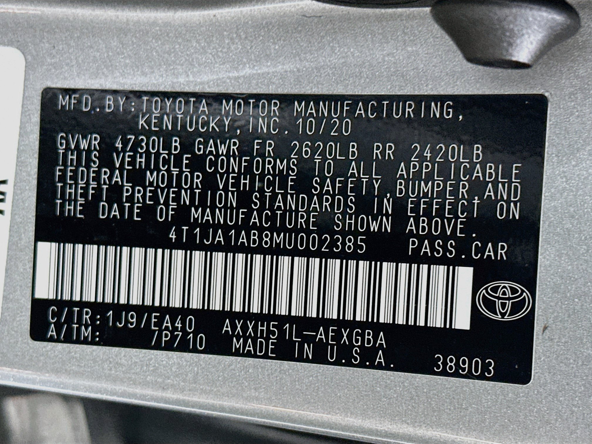 Used 2021 Toyota Avalon XLE FWD image 12