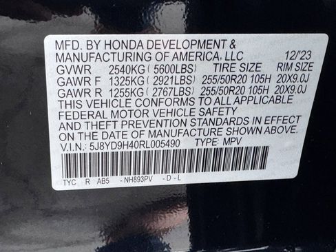 Used 2024 Acura MDX FWD w/ Technology Package image 49