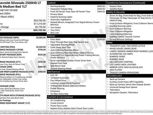 Certified 2025 Chevrolet Silverado 2500 LT w/ Trail Boss Package image 10