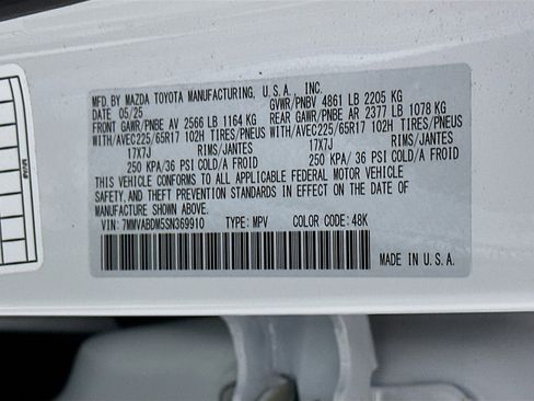 Used 2025 MAZDA CX-50 AWD 2.5 S w/ Premium Package image 12