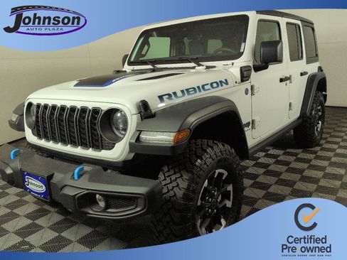 Certified 2024 Jeep Wrangler Unlimited Rubicon 4xe AWD/4WD image 1