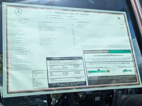 New 2026 Mercedes-Benz Sprinter 144 Cargo image 16