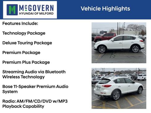 Used 2016 INFINITI QX50 AWD w/ Technology Package image 4