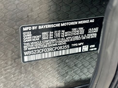 Certified 2024 BMW iX xDrive50 w/ Sport Package AWD/4WD image 42