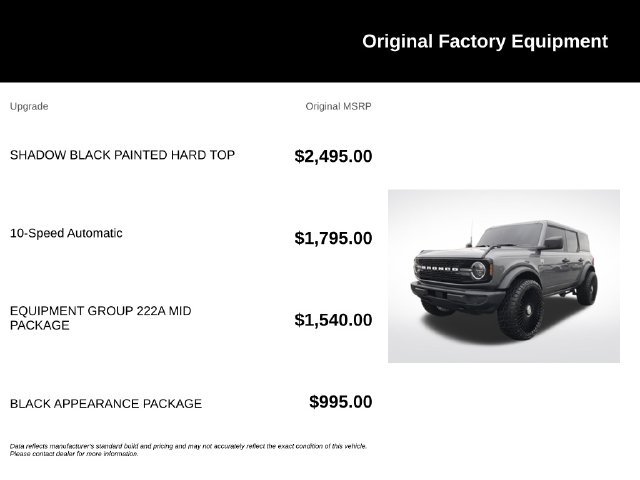 Used 2025 Ford Bronco Big Bend AWD/4WD image 9
