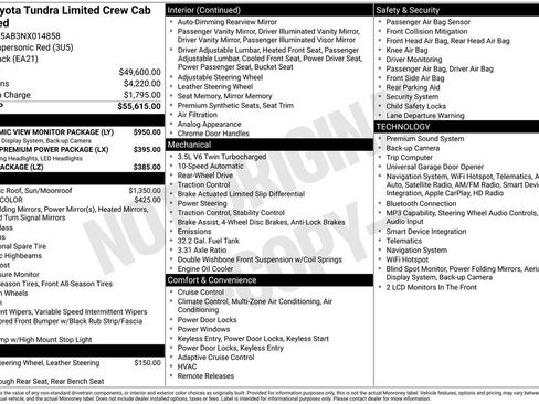Used 2022 Toyota Tundra Limited RWD image 15