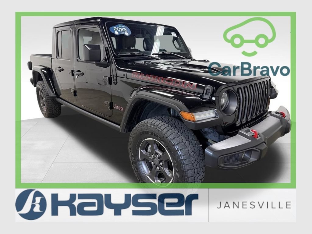 Used 2023 Jeep Gladiator Rubicon w/ LED Lighting Group AWD/4WD image 1