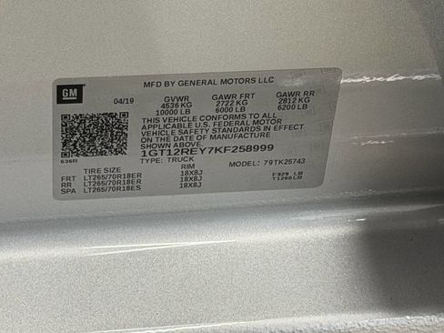 Used 2019 GMC Sierra 2500 SLT w/ Duramax Plus Package image 14