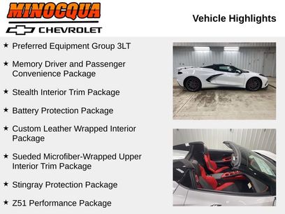 New 2026 Chevrolet Corvette Stingray Premium Conv w/ Z51 Performance Package