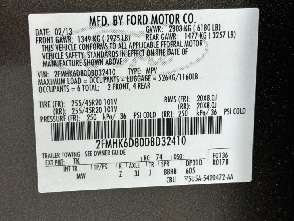 Used 2013 Ford Flex Limited AWD/4WD image 35
