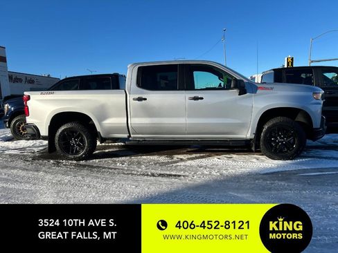 Used 2021 Chevrolet Silverado 1500 Custom Trail Boss AWD/4WD image 1
