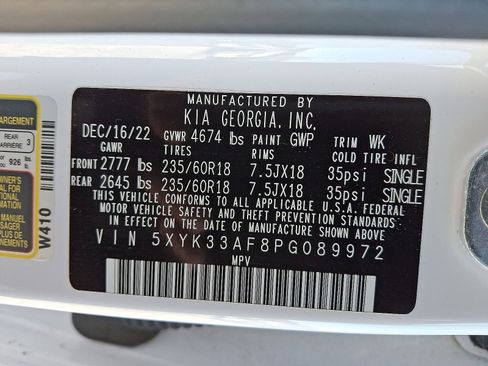 Used 2023 Kia Sportage EX FWD image 27