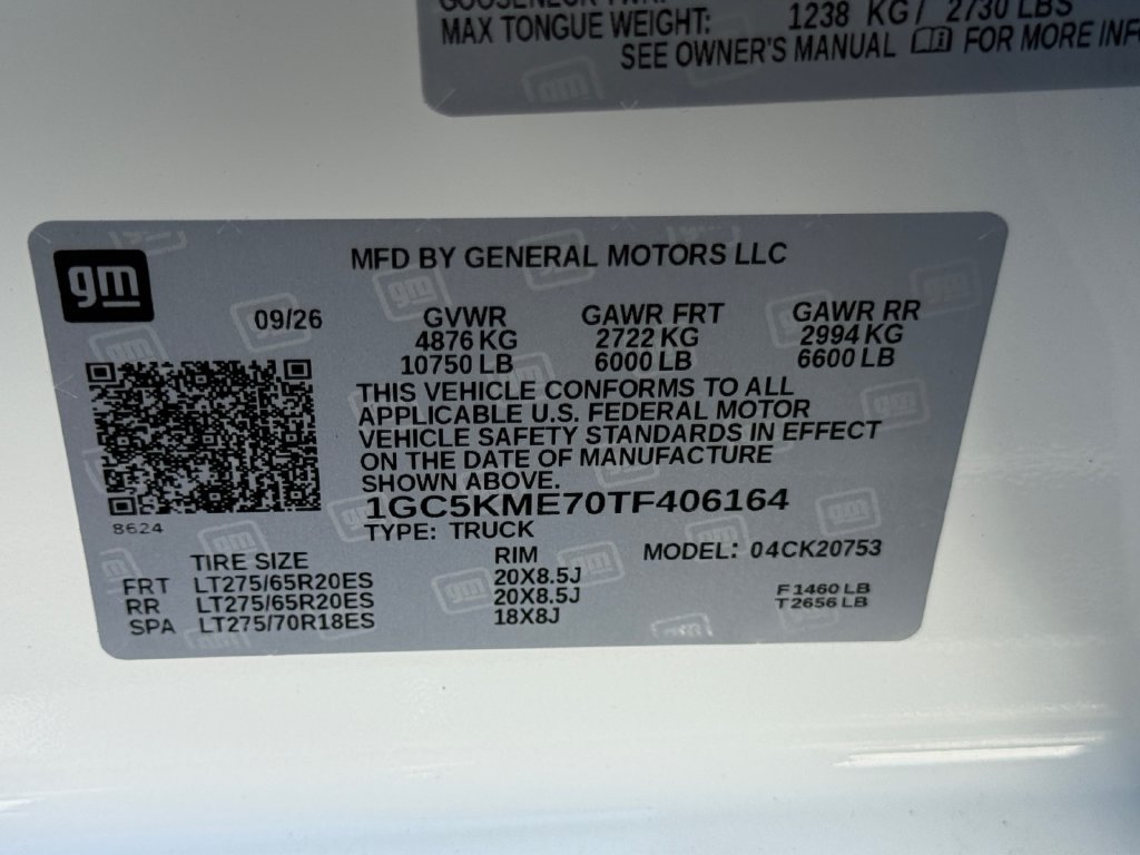 New 2026 Chevrolet Silverado 2500 Custom w/ Custom Convenience Package AWD/4WD image 27