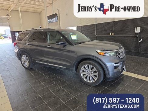 Used 2021 Ford Explorer Limited w/ Equipment Group 301A RWD image 2