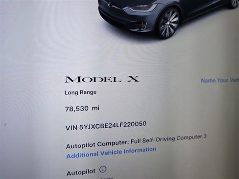 Used 2020 Tesla Model X Long Range image 3