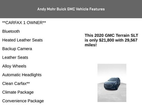 Used 2020 GMC Terrain SLT w/ Preferred Package FWD image 4
