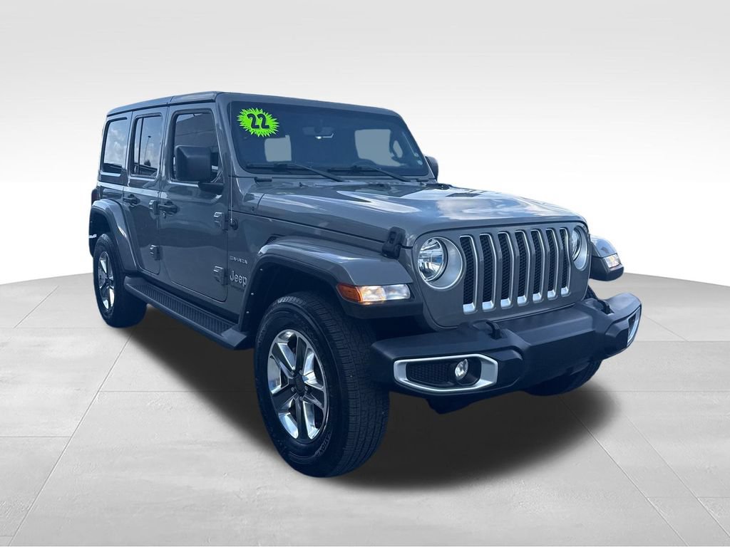 Used 2022 Jeep Wrangler Unlimited Sahara AWD/4WD image 17
