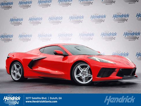 Used 2024 Chevrolet Corvette Stingray Preferred Cpe w/ 2LT image 1