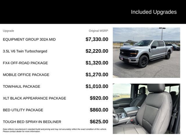 New 2026 Ford F150 XLT w/ Equipment Group 302A MID AWD/4WD image 5