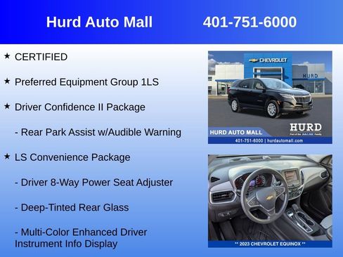 Certified 2023 Chevrolet Equinox LS w/ LS Convenience Package image 6