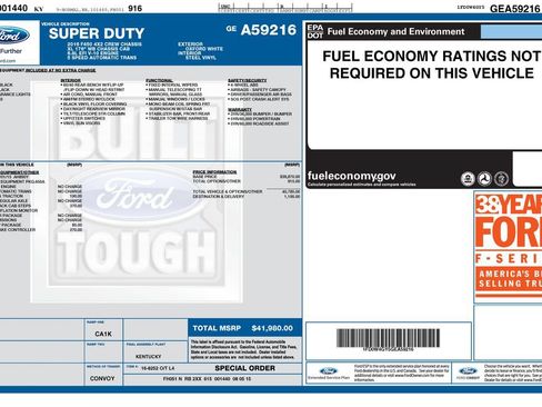 Used 2016 Ford F450 XL w/ Snow Plow Prep Package RWD image 17