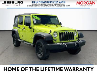 Certified 2016 Jeep Wrangler Unlimited Sport w/ Max Tow Package