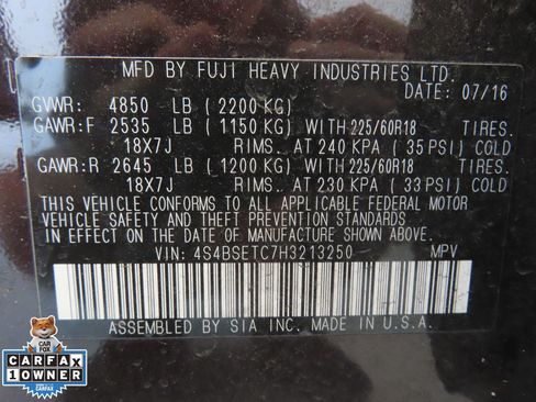 Used 2017 Subaru Outback 3.6R Touring image 30