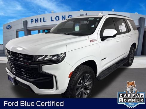 Used 2021 Chevrolet Tahoe Z71 w/ Rear Media and Nav Package AWD/4WD image 1