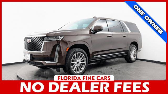 Used 2023 Cadillac Escalade ESV Premium Luxury w/ Performance Package AWD/4WD image 1
