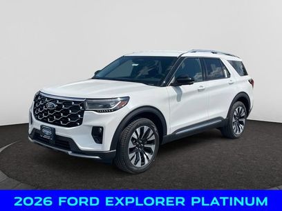 New 2026 Ford Explorer Platinum w/ LUX Leather Package