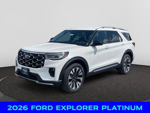 New 2026 Ford Explorer Platinum w/ LUX Leather Package AWD/4WD image 1