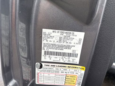 Used 2011 Ford F150 Lariat w/ Lariat Chrome Pkg AWD/4WD image 50