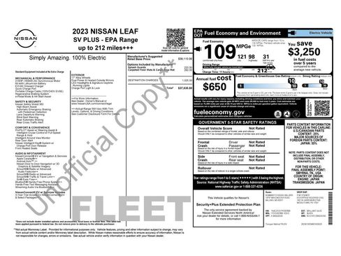 Used 2023 Nissan Leaf SV Plus image 22
