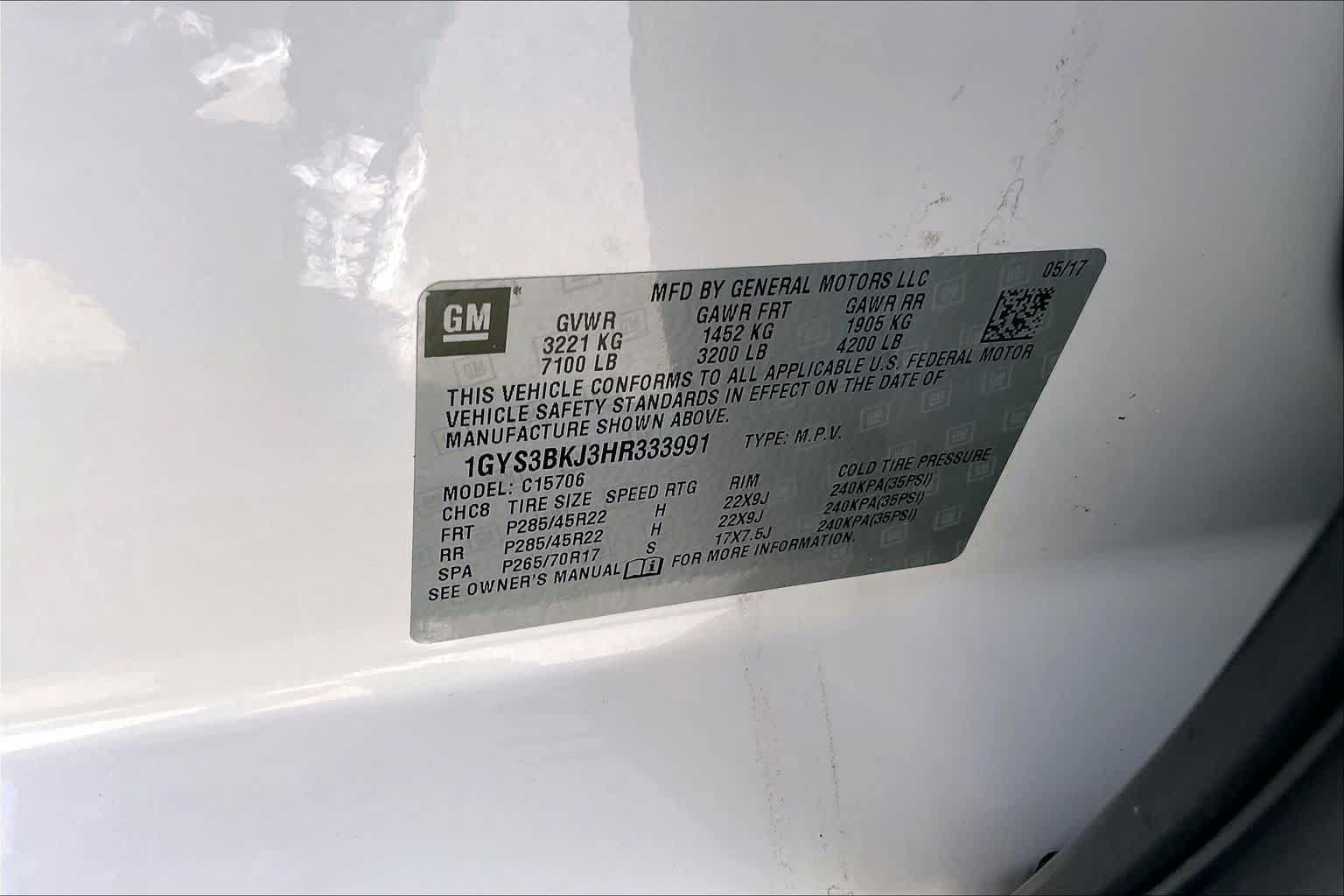 Used 2017 Cadillac Escalade Luxury RWD image 36