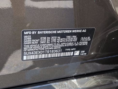 Used 2026 BMW X6 M60i w/ Executive Package AWD/4WD image 26