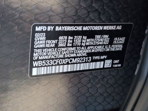 Certified 2023 BMW iX M60 w/ Executive Package image 32