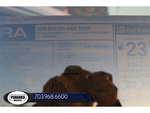 New 2026 Acura RDX SH-AWD w/ Technology Package image 41