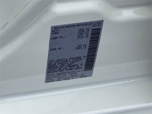 New 2025 Nissan Altima 2.5 SV w/ SV Premium Package image 26