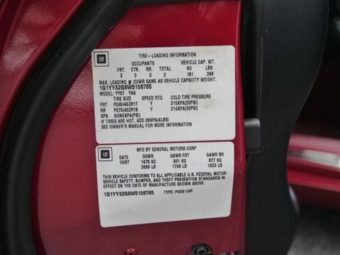 Used 1998 Chevrolet Corvette Convertible image 40