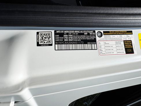 Used 2022 Mercedes-Benz G 63 AMG Squared w/ AMG Night Package Magno image 60