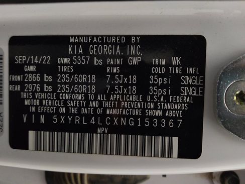 Used 2022 Kia Sorento S FWD image 33