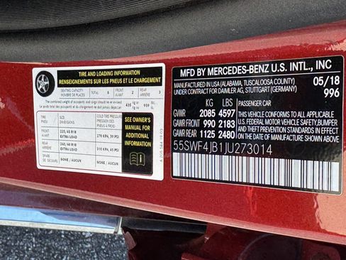 Used 2018 Mercedes-Benz C 300 Sedan w/ Parking Assist Package image 38