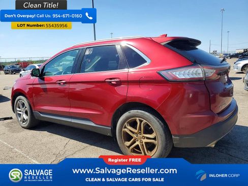 Used 2015 Ford Edge Titanium w/ Technology Package AWD/4WD image 3