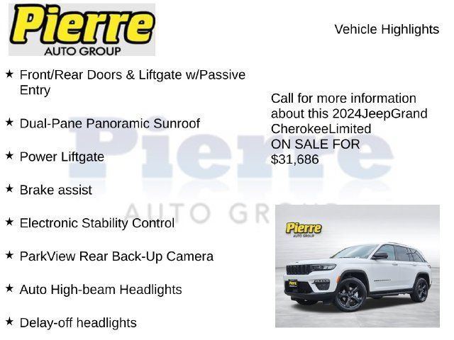 Used 2024 Jeep Grand Cherokee Limited w/ Luxury Tech Group II AWD/4WD image 22