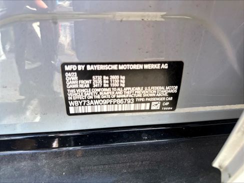 Used 2023 BMW i4 eDrive40 w/ M Sport Package RWD image 19