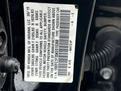 Used 2019 Honda Civic EX image 25