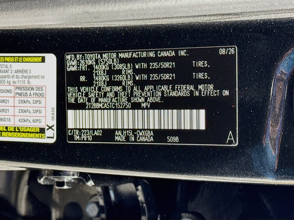 New 2026 Lexus RX 350h w/ Convenience Package AWD/4WD image 24