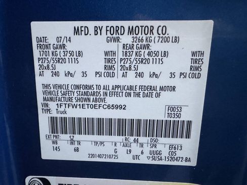 Used 2014 Ford F150 FX4 w/ Equipment Group 402A Luxury AWD/4WD image 18
